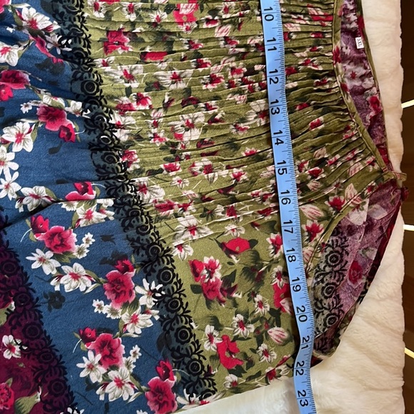 Casual and Lightweight Multi Pattern Dress with Adjustable Straps - Picture 7 of 8